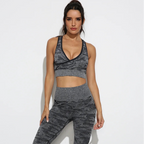 Pants and Bra Two Piece Set