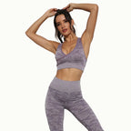 Pants and Bra Two Piece Set