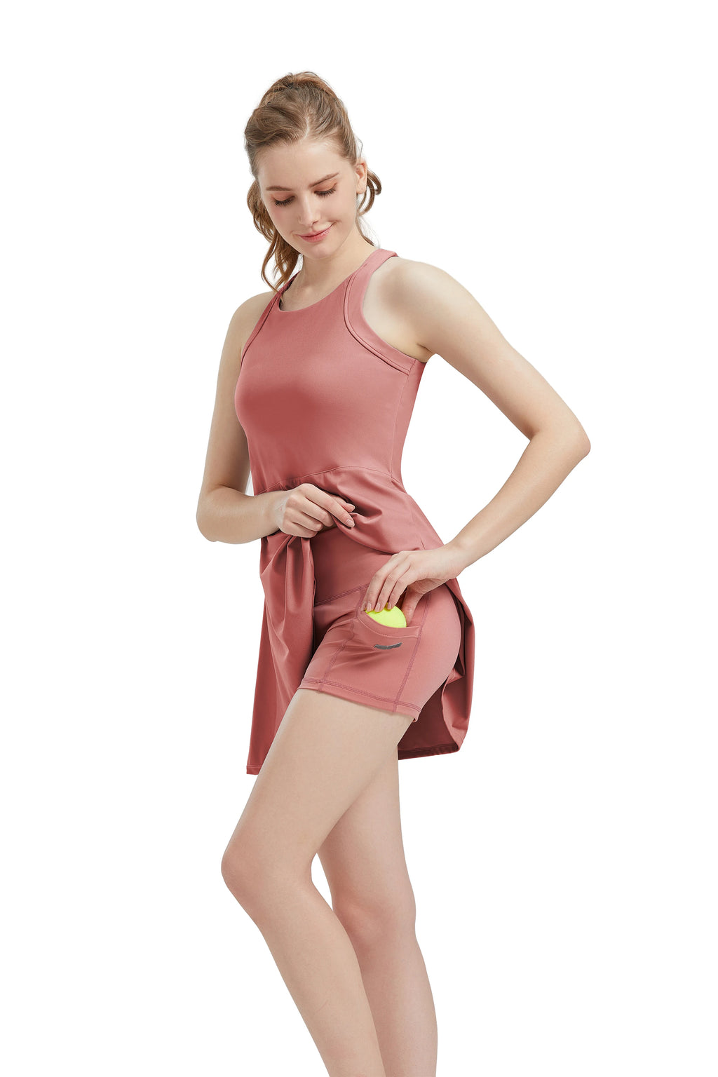 Tennis Skirt Set With Pockets