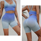 Sports Bra Shorts Leggings Sets