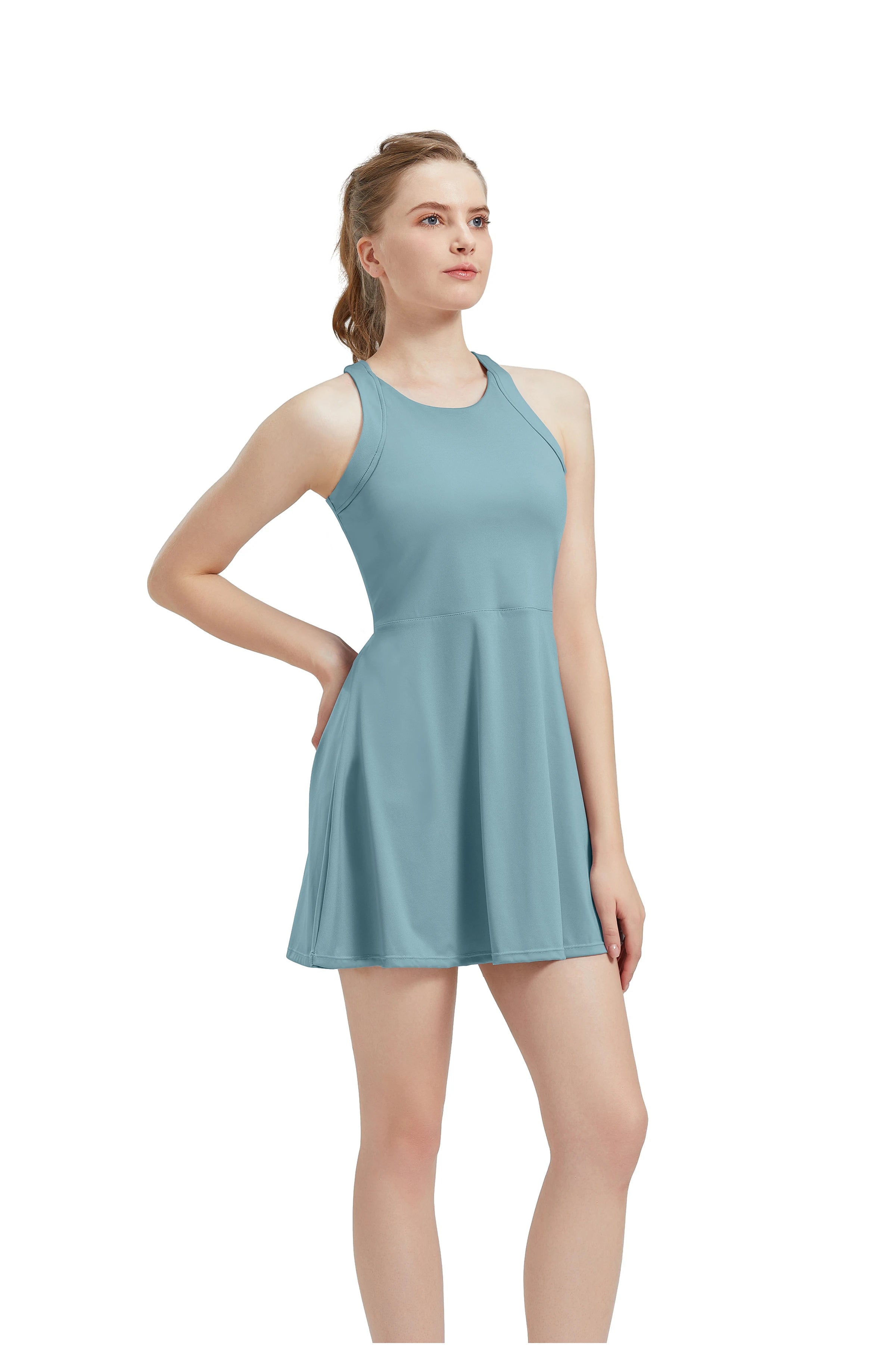 Tennis Skirt Set With Pockets